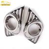 Adecuado para Luxgen U6/You6 marco decorativo de faro antiniebla delantero U6 carrocería electrochapado cubierta de marco de faro antiniebla lentejuelas autopartes