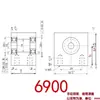 Kbtc Bgbwb Bhu21 Asiento de Soporte Vertical Cuadrado de Doble Rodamiento Montado en la Parte Inferior Diámetro del Eje 3-15