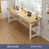 Escritorio para computadora escritorio de oficina y combinación de silla un juego completo de escritorios banco de trabajo rectangular sala de estar en casa mesa larga sobre de escritorio