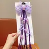 Peluca trenzada para niños, Pinzas para el pelo de niña, Pasadores con lazo, Pinzas para el pelo de cinta de princesa, Nuevo estilo de princesa 2026