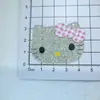 Novos Encantos de Gato Prata Brilhante Estilo Coreano em Acrílico para Capas de Celular DIY, Decorações de Sapatos, Ímãs de Geladeira, Presilhas de Maquiagem e Adesivos de Material