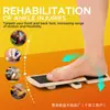 Fortalecedor de Tobillo de Madera Tabla de Equilibrio Tabla para Pie de una Sola Pierna Entrenador de Equilibrio de Arco Camilla Estiradora para Corrección de Fascitis Plantar