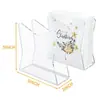 Estante de Acrílico para Almacenamiento de Servilletas Estilo Transparente Caja de Servilletas para Mesa de Comedor Restaurante Occidental Caja de Servilletas Vertical Venta al por Mayor Transfronteriza