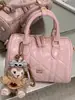 Bolso Cruzado Casual para Mujer Estilo Nuevo 2026, Bolso de Mano Acolchado de Moda, Bolso de Hombro, Bolso tipo Bowling para Viajes