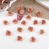 Otoño e invierno nuevo marrón suave tie-dye accesorios para uñas bolsa de materiales al por mayor resina luminosa diy accesorios para uñas para llevar