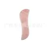 Herramienta Facial Guasha al por Mayor Set de Masajeadores Rodillo de Jade Masajeador Natural de Cristal Rosa con Forma de Corazón