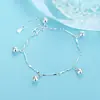 Venta al por mayor del fabricante Nueva Moda Fresca de Tendencia Joyería de Celebridad de Internet para Mujeres, Pulsera de Doble Capa con Efecto Arena Planeta Soñador Chapada en Plata