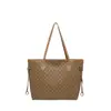 Bolsa Tote de Gran Capacidad para Viajes Diarios para Mujer 2025 Nueva Tendencia Color Bloque Retro Versátil Bolso de Hombro/Debajo del Brazo