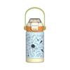 Amazon Termo Infantil de Acero Inoxidable 304 con Asa Exterior, Taza de Agua con Popote a Prueba de Polvo y Base Antideslizante, Termo Espacial