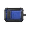 Adequado para Capa Protetora para Airpodspro3, Capa para Fone de Ouvido Apple 3ª Geração em Fibra de Carbono, 6ª Geração com Fivela de Travamento Capa Anti-Queda