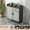 Aparador mueble de almacenamiento montado en la pared mueble lateral integrado mueble de exhibición para sala de estar mueble mueble de almacenamiento para el hogar cocina mueble para té
