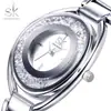 Shengke Shengke K0016 Marca de Distribución de Exportación para Mujer Reloj Nuevo para Mujer Reloj con Correa de Acero Reloj de Cuarzo