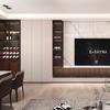 Fabricante de Muebles Personalizados para Toda la Casa Guangzhou Foshan Luliuosong Gabinetes de Madera Maciza Armario Aparador Personalización Ecológica