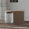 Novo estilo chinês begonia padrão de vidro selado jar cozinha doméstica armazenamento jar chá pericarpium armazenamento jar spot atacado