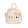 2026 Nueva Versión Coreana Cuadros Temática de Gato Estilo Padre-Hijo para Niños Mochila Cruzada Bolso de Mano para Estudiantes Mochila Escolar Venta al por Mayor