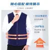 Chaleco de Terciopelo Chaleco de Forro Polar Estilo Militar Ropa de Forro Polar para Hombre de Invierno Chaleco Cálido a Prueba de Frío Chaleco Chaleco de Forro Polar Azul Marino