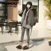 Botas de Nieve Calientes Engrosadas Universales para Mujer, Nuevo Modelo Invierno 2025, Tenis de Velcro para Dedos Grandes, Zapatos Peludos de Suela Gruesa