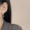 Pendientes de Serpiente de Pedrería Super Brillante para Mujer Pendientes Elegantes de Lujo Ligero de Alta Gama Este Año de la Serpiente Nuevos Accesorios Calientes para las Orejas