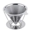 Acero Inoxidable 304 Filtro de Fugas para Café Filtro de Fugas para Té Embudo Colador de Residuos de Jugo Práctico Japonés y Coreano