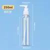 Botella de Plástico Transparente PET al por Mayor Botella de Loción Clip de Bomba de Presión Tipo Pico de Pato Botella Dispensadora de Loción 50100ml