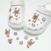 Amuletos para Zapatos Croc, Accesorios para Mujer, Clips para Zapatos DIY, Decoraciones 3D con Pedrería, Clips Desmontables, Estilo de Moda de Influencers
