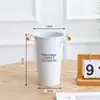 Balde de Flores de Ferro Forjado para Floriculturas e Uso Doméstico, Adequado para Flores Frescas e Flores Secas, Balde Decorativo de Metal Estilo Nórdico, Grande Recipiente de Flores de Chão