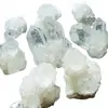 Racimos de Cristal Blanco Natural de Venta Caliente Transfronteriza, Piedras Crudas de Cristal de Piña, Racimos de Cristal de Columna Vertebral, Muestras Minerales, Artículos Decorativos, Venta al por Mayor de Fabricantes