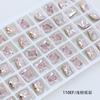 Dongzhou Rosa Claro Colorido Formato Especial Diamante para Nail Art Revestimento Brilhante Diamante com Fundo Pontiagudo Acessórios de Joias DIY Novo Diamante Autocolante para Unhas
