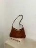 Bolsa de Hombro Única Retro de Comercio Exterior Transfronteriza Nueva Moda Femenina Nicho Exterior Portátil para Viajes Diarios Hombro Único Bandolera de Moda