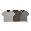 Cjsd Nueva Camiseta de Verano Estilo Universitario de Manga Corta con Rayas para Hombres y Mujeres Marca de Moda Holgada Retro Camiseta Básica 1540