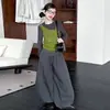 Conjunto de outono para meninas, nova roupa infantil de primavera e outono, conjunto de duas peças com blusa T-shirt e calça casual de couro sintético para meninas