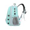 Mochila Trasera para Gatos Mascota Exterior Transparente Viaje Portátil Transpirable Mochila Adecuada para Perros Pequeños y Gatos Cápsula Espacial