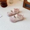 Tênis Esportivos Infantis para Meninas 2026 Sandálias de Verão Sapatos de Malha Respirável Sapatos Doces de Princesa para Meninas Pequenas Sola Macia Sapatos Casuais