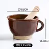 Tigela de Pimenta Comercial, Tigela de Cerâmica Grossa, Tigela de Argila, Tigela de Chá, Tigela de Pimenta da Culinária Hunan Doméstica, Ovo Preservado, Tigela de Berinjela