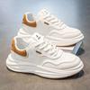 Zapatos de Hombre 2025 Nueva Primavera Zapatos Blancos Ligeros Tenis Modernos Versátiles a la Moda Transpirables Zapatos Modernos para Adolescentes