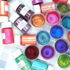 Polvo Aurora Color Mágico DIY Polvo Perla Color Mágico Polvo Polarizado No Se Hunde Fondo Hecho a Mano Brillo Cristal Lodo Cristal Pegamento Cristal