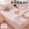 2026 Nuevo Modelo Clase A Algodón de Xinjiang Tela Arrugada Acolchado Sábana Individual para Cama Individual - Pieza Única