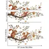 Pegatinas Divertidas e Interesantes de Ratón Sonda Animales Cubierta de Pared para Habitación Dormitorio Agujeros Feos Pegatinas Decorativas de PVC Autoadhesivas