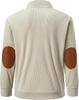 Otoño e Invierno nueva chaqueta exterior para hombre de venta caliente transfronteriza Amazon de pana casual con cuello alto suéter de manga larga en stock