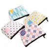 Mini llavero de coche con colgante para mujer, monedero de lona, estilo coreano, bonito monedero