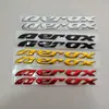 Yamaha Aerox coche modificado logo de coche goma blanda pegatina tridimensional pegatina de emblema impermeable