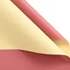 Jiemei Venta al por mayor personalizada Floristería Materiales de empaque floral Papel de flor de papel estilo europeo de dos colores Papel de regalo para ramo de flores frescas