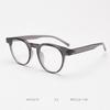 72315 nuevo marco retro redondo TR90 marco para gafas de miopía de moda para hombres y mujeres artístico liso con graduación ins