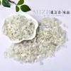 Grava Cristalina de Luz de Luna Plateada Natural, Fragmentos de Piedra Solar Blanca para Decoración, Manualidades para Decorar Acuarios y Macetas, Piedras para Paisajismo