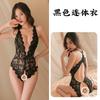 Fan Lei Sexy Lingerie Sexy Tentação Perspectiva Maid Hanfu Apertado Camisola de Uma Peça Marinheiro Catwoman Uniforme terno