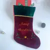 Meias de Natal, Sacolas de Presente de Meia de Natal, Enfeites Pendurados, Sacolas de Doces Infantis, Meias Pequenas de Desenho Animado, Decorações para Sacolas de Presente
