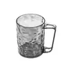 Taza Patrón Glaciar, Vaso para Enjuague Bucal, Vaso para Cepillado de Dientes Doméstico Femenino, Vaso para Dientes, Portacepillos Transparente de Gran Capacidad