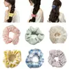 Goma para coleta floral versátil para mujer, Cinta para el pelo fresca y dulce de alta elasticidad, Venta al por mayor de accesorios, Al por mayor en stock