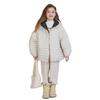 Roupas de Inverno 2026 para Meninos e Meninas, Novos Casacos de Algodão com Enchimento para Outono e Inverno, Leves e Quentes, Casacos de Algodão com Capuz para Crianças de Tamanho Médio e Grande