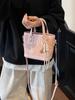 Bolso de Mano de Cubo de Alta Gama Transfronterizo 2026 Nueva Moda Bolso de Hombro Versátil Diseño de Nicho Bolso Cruzado para Mujer
